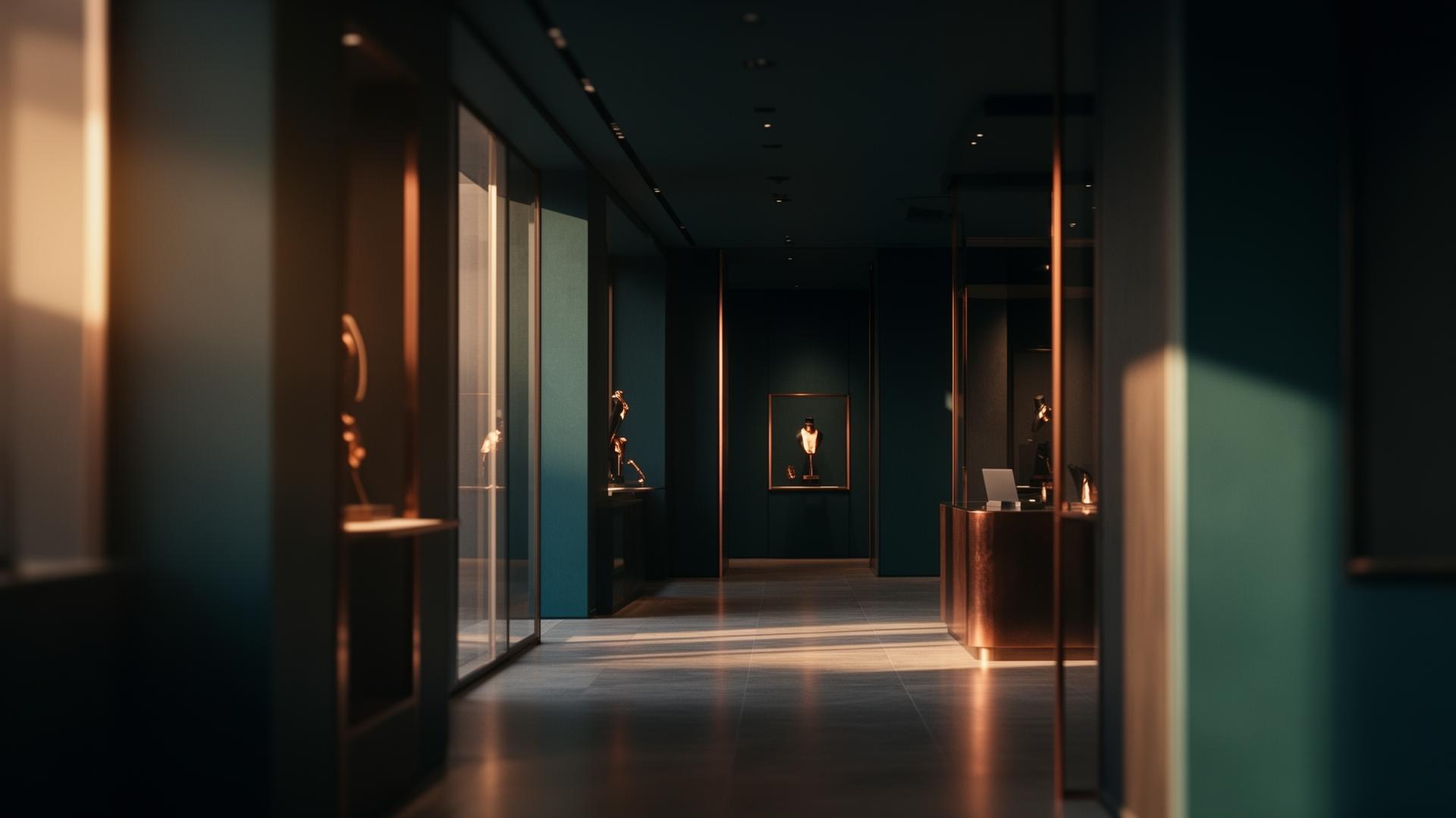 Interior premium de retail boutique